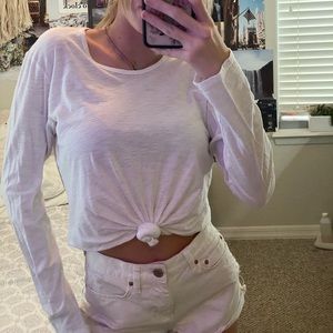white long sleeve
